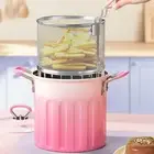Small Deep Fryer Pot with Frying Basket French Fries Pot for Fried Chicken