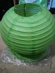 Green Chinese Paper Lanterns - Ball Lantern
