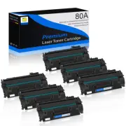 6PK For CF280A 80A Toner Cartridge HP Laserjet Pro 400 M401a M401d M401dn M425dn