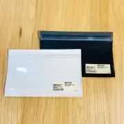 MUJI ONE-SIDE TRANSLUCENT POCKET FOLDER WHITE GREY/DARK GREY (Select)