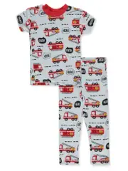 Millie & Myles Baby Boys' 2-Piece Fireman Pajamas Set