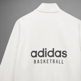 <Threeg>🏀ADIDAS OG ONE BB 聯名 運動外套 籃球 立領 拉鍊口袋 百搭 白色 男款 HN9271