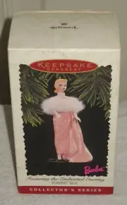 #11423 NRFB Hallmark 1996 Barbie Enchanted Evening Ornament 3rd in Series