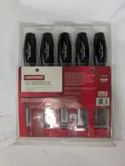 Craftsman 5 piece wood chisel set new USA #936859