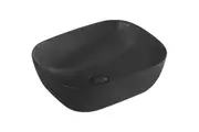 Matt Black ceramic above counter basin