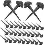 BESPORTBLE 50pcs Horseshoe Nails for Farriers Small Horse Equipment Iron Nails for Horseshoeing Metal Horse Equipment