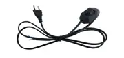 1.8M EU/US Plug 220V Electricity Wire LED Dimmer Switch Cable Light Modulator La
