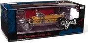 [Auto World] 1:18 Scale George Barris Dragula Diecast Replica Model Car, Gold