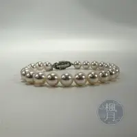 在飛比找蝦皮購物優惠-MIKIMOTO WG 珍珠 手鍊 7.5MM 1.75G 