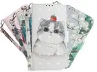 3D Painted Wallet Leather Phone Case For Samsung A70 A6 A8 A20E M21 A40 A50 A30S