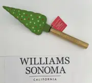 One (1) Williams Sonoma Gold Plated Christmas Tree Pie / Cake Server NWT