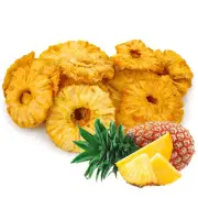 Dried Pineapple Slices / Rings | Pure Natural Organic | Dehydrated Fruit Snack