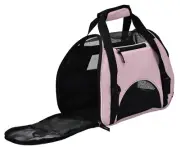 Petcomer Pet Dog Cat Puppy Carrier Fabric Bag Travel Cage Crate Airline Tote OZ