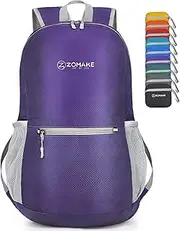 [ZOMAKE] Ultraleicht Faltbarer Rucksack 20L,Kleiner Ruckscke Wasserdicht Wanderrucksack Packable Backpack fr Damen Herren Outdoor Wandern