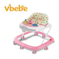 在飛比找大樹健康購物網優惠-【Vibebe】嬰幼兒聲光學步車（粉紅點點）廠商直送