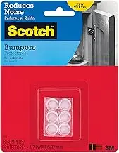 Scotch SP943 Bumpers, Clear, 1.2cm, 18 Pack
