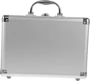 SOESFOUFU Durable Tool Box Suitcase Portable Tool Organizer Metal Storage Case for