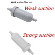 Dental Plastic Filter Cup Chair Accessory Saliva Ejector Strong/Weak Suction Kit