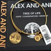 NEW NWT Alex and Ani Tree of Life Charm Bracelet