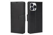 ZUSLAB for iPhone 15 Pro Max Case, Hanman Leather Wallet Card Holder Cover