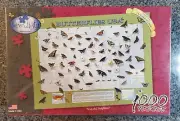 NEW Serendipity 1000 piece puzzle BUTTERFLIES USA COLORFUL NEIGHBORS