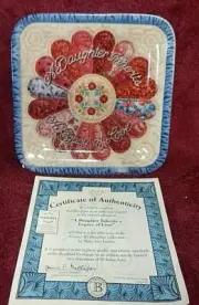 Forever My Daughter Collection Plate 5 Bradford Exchange