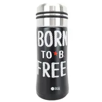 在飛比找momo購物網優惠-【agnes b】TO B BORN 不鏽鋼保溫瓶(黑)