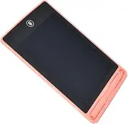 LCD Writing Pad, Travel Portable Safe Eco-Friendly Writing Tablet One-Key Clear for Boys Girls for Math Exercises for Children for Painting Training(Pink)