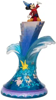 Disney Traditions Fantasia Summit of Imagination Sorcerer Mickey Masterpiece Figurine