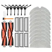 26-Piece Replacement Parts for 1C/2C/1T Mi Robot Vacuum Mop F9: HEPA Filter, Brushes