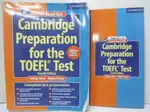 【書寶二手書T5／語言學習_FNT】CAMBRIDGE PREPARATION FOR THE TOEFL TEST BOOK WITH ONLINE PRACTICE TESTS_附光碟