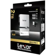 Lexar Professional GO SL400 2T Portable SSD With Hub