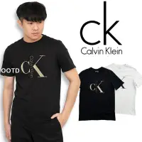 在飛比找Yahoo!奇摩拍賣優惠-Calvin Klein 短T  T恤 短袖 大尺碼 純棉 