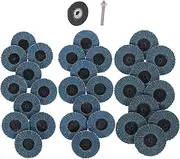 JECOMPRIS Sanding Disc Holder Set Angle Grinding Discs Safety Screws Polishing Wheel Assortment