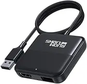 Smart World Company CP-AA Carplay Wireless dongle Adapter 2 in1 Android Auto and Carplay with HDMI Input