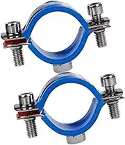 Alipis 2pcs Office Chair Protector Hanger Office Chair Clamp Kit Chair Sinking Stopper Table Vise Nut Bolt Washer Assortment Kit Disconnect Hose Office Chair Saver Clamp Stainless Steel