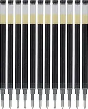 PILOT Pen G2 Gel Ink Refills for Rolling Ball Pens, Extra Fine Point, 0.5mm, Black Ink, 12-Pack