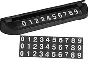 Car Parking Sign Emblems Cars Car Hidden Temporary Stop Cards Car Temporary Stop Plate Digital Sign Car Stop Sign Car Moving Sign Car Moving Plate Lip Gloss Telephone