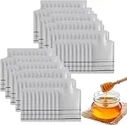 Heat Seal Bags – Leakproof Travel Pouches For Samples | Portable Jam Storage Bags | Foldable Food Packing Solution For Honey | Reusable Bottle Shape Pouches For Liquids, Compact Travel Packing Bags
