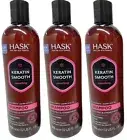 ( Lot 3 ) Hask Keratin Smooth Smoothing Shampoo 12 oz Each