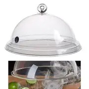Smoking Gun Plastic Dome for Plates Glasses Bowls Smoke Infuser Cloche Smoke Infuser Accessory Lid