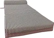 Zig Zag Sleeper Chair Folding Foam Beds, Portable Mattress 6x32x 70