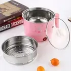 1.8L Mini Electric Cooker Low Power Multifunction Hot Pot Heating Pan Rice