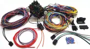 1953-1956 Ford Car 21 Circuit Wiring Harness Wire Kit NEW Model 40 (for: Ford)