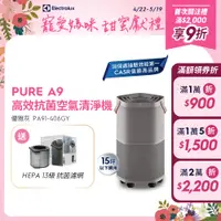 在飛比找蝦皮商城優惠-Electrolux 伊萊克斯 A9高效抗菌智能清淨機 PA