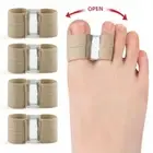 Silicone Two Toe Separator Straightener Thumb Finger Correction Toe Spreader