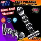 Glass Anal Plug Dildo Dong Crystal Thruster Butt Plug Anal Beads Adult Sex Toy