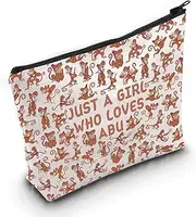 Monkey Cosmetic Bag Princess and Magic Lamp Movies Character Lover Gift Monkey Lover Gift, Monkey, Cosmetic Bag