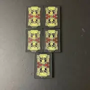 Garbage Pail Kids Nation Challenge Coin Playing Cards *Set of 5* Black Nickel