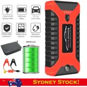 99800mAh Car Jump Starter Pack Vehicle 12V Charger Power Bank Battery Engine AU
